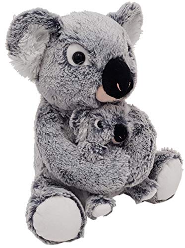 Heunec 247673 Misanimo Koala - Oso con niño, 27 cm, Multicolor