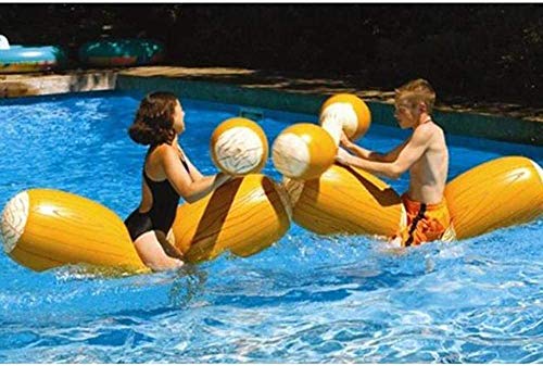 Hilif - Juguete hinchable de 2 piezas, para niños y adultos, para jugar en la piscina