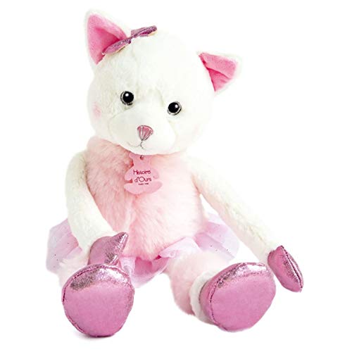 Histoire d'Ours HO2847 - Chat Misty (35 cm), Color Rosa