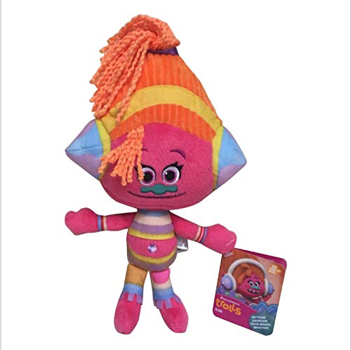 HJYAAA Peluches Peluches Trolls Muñeco De Peluche Rama De Amapola DJ Suki Cooper Guy Diamante De Peluche De Juguete Niños 23Cm