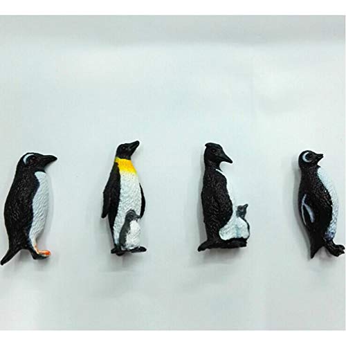 Holibanna - 8 figuras de pingüino realistas de plástico para niños