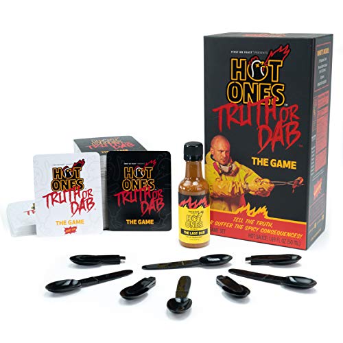 Hot Ones Truth or Dab The Game - Salsa picante incluida (a partir de 17 años)