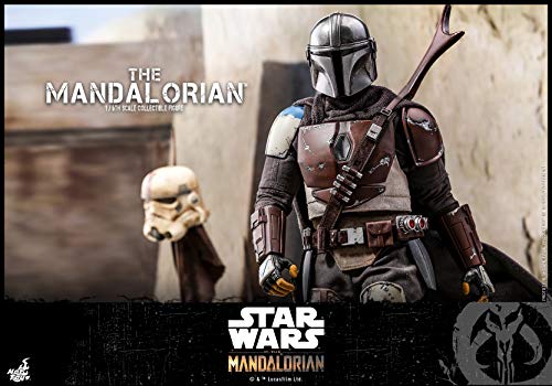 Hot Toys Figura El Mandaloriano 30 cm. Star Wars 1:6. con luz