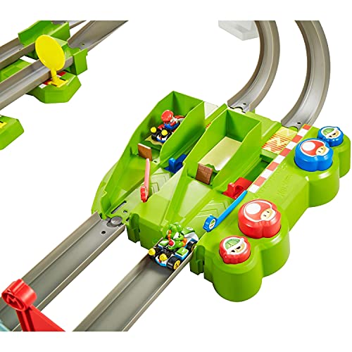 Hot Wheels Circuito Mario Kart, pistas de coches de juguete (Mattel GCP27)