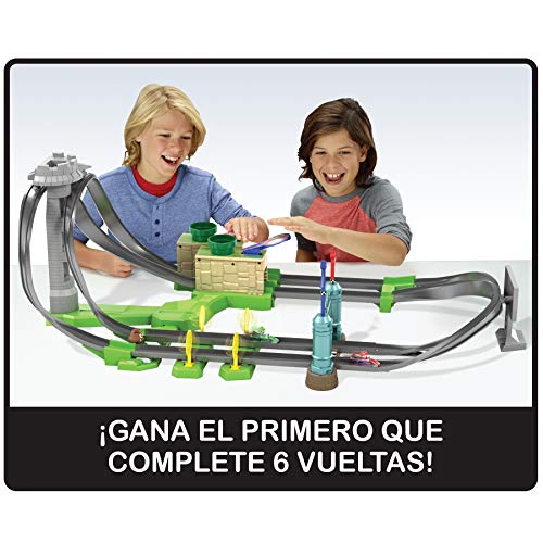 Hot Wheels Mario Kart Pista de coches de juguete para niños +5 años (Mattel GHK15)