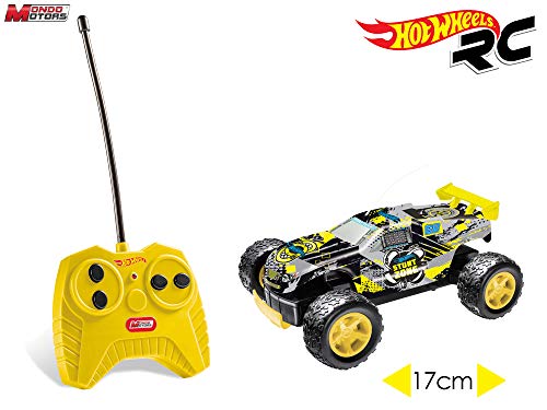 Hot Wheels, Mondo 63339, Coche con Radiocontrol, 18cm, Colores Surtidos