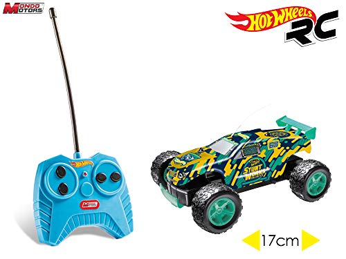 Hot Wheels, Mondo 63339, Coche con Radiocontrol, 18cm, Colores Surtidos