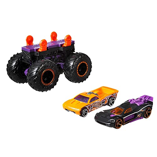 Hot Wheels Monster Truck Maker - Base púrpura