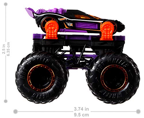 Hot Wheels Monster Truck Maker - Base púrpura