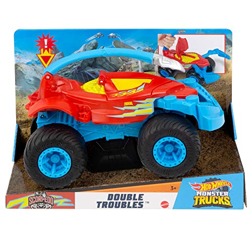 Hot Wheels Monster Trucks 1:24 doble problemas Scorpedo