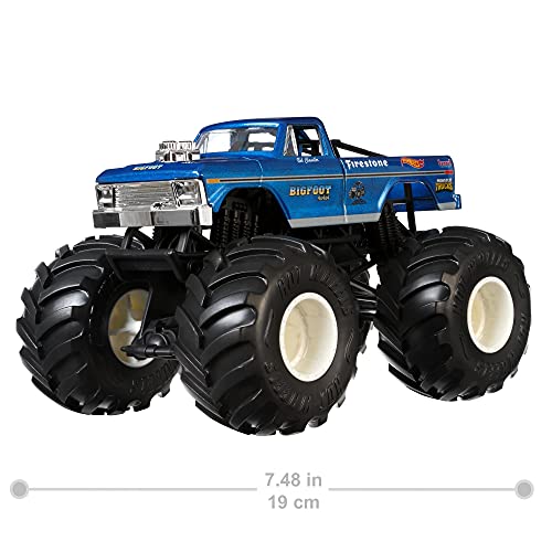 Hot Wheels Monster Trucks Juguete, Color Azul (Surtido) - (Mattel GBV32)