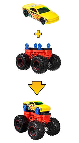 Hot Wheels Monster Trucks Maker - Base roja