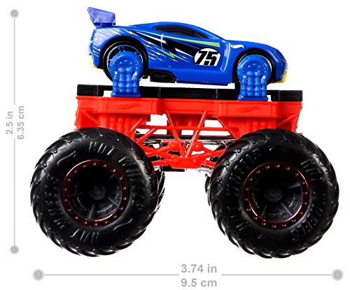 Hot Wheels Monster Trucks Maker - Base roja