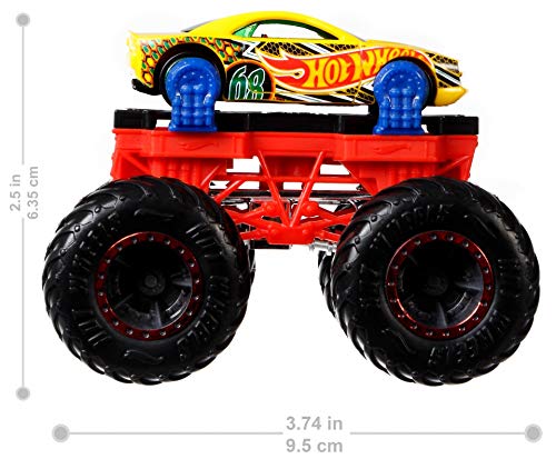 Hot Wheels Monster Trucks Maker - Base roja