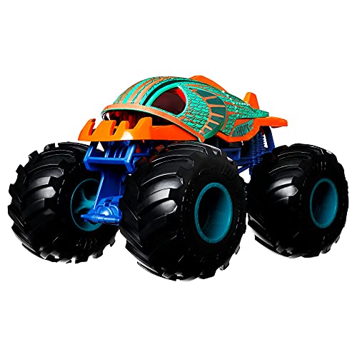 Hot Wheels Monster Trucks Piran-ahhh Coche de juguete, regalo para niños mayores de 3 años (Mattel GTJ34)