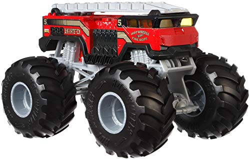 Hot Wheels Monster Trucks, Rojo (Mattel GBV34)