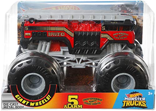 Hot Wheels Monster Trucks, Rojo (Mattel GBV34)