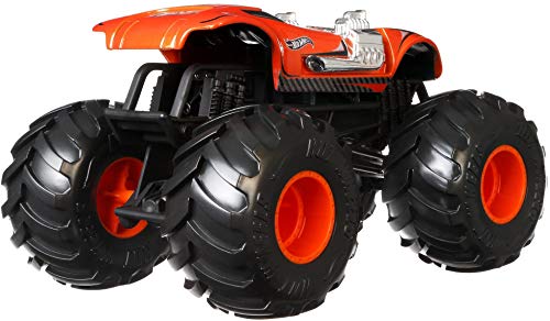 Hot Wheels- Monster Trucks Twin Mill, coche de juguete +3 años (Mattel GJG70)