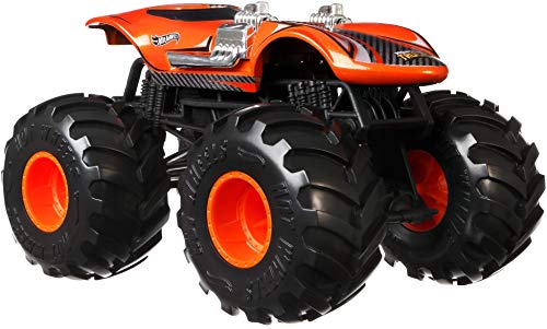 Hot Wheels- Monster Trucks Twin Mill, coche de juguete +3 años (Mattel GJG70)