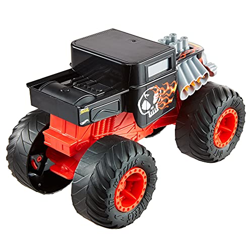 Hot Wheels Monster Trucks - Vehículo Bone Shaker 1:24, coches de juguetes para niños +3 años (Mattel GCG07) , color/modelo surtido