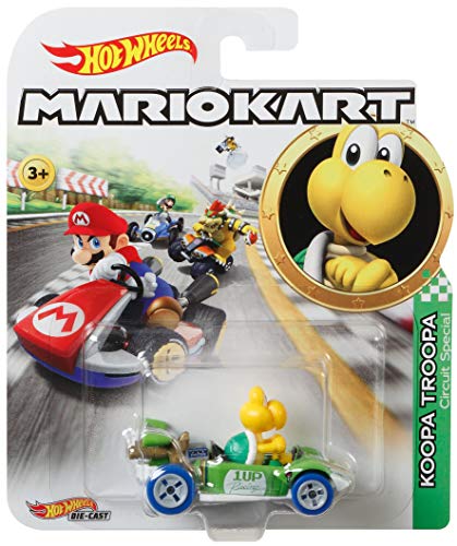 Hot Wheels Nintendo Premium Mario Kart Koopa Troopa Diecast Standard Kart