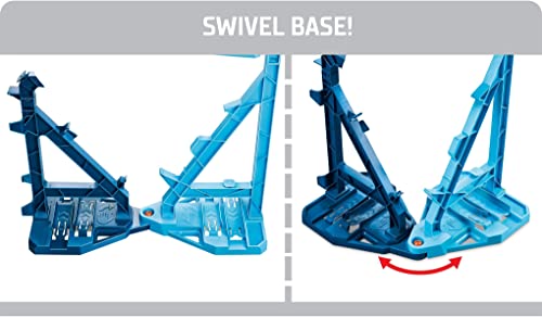 Hot Wheels Pack looping infinitos 2021, pistas de coches de juguete para acrobacias 2 en 1, incluye 1 vehículo (Mattel HBY98)