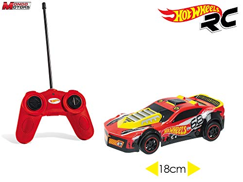 HOT WHEELS - R/C COCHE 1:24 DRIFT ROD – CAR RC – (MONDO TOYS 63255) , Modelos/colores Surtidos, 1 Unidad