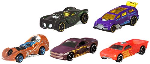 Hot Wheels Shifters Pack de 5 coches que cambian de color, modelo surtido (Mattel GMY09)