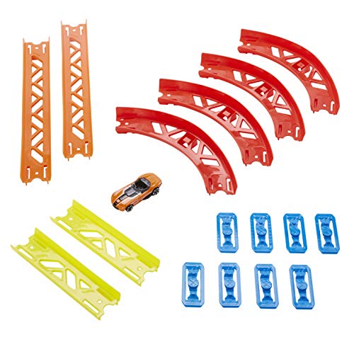 Hot Wheels Track Builder Accesorios para Pistas de Coches Curvas (Mattel GLC88) , color/modelo surtido