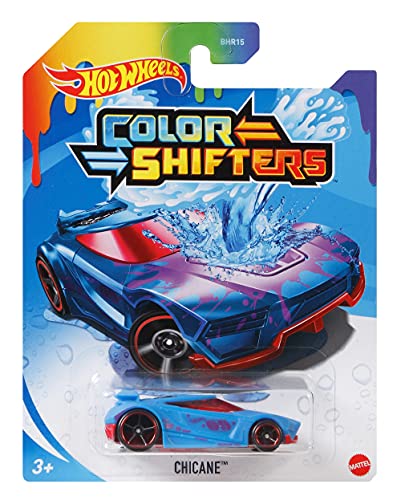 Hot Wheels Vehículos Color Shifters, coches de juguete (modelos surtidos) (Mattel BHR15)