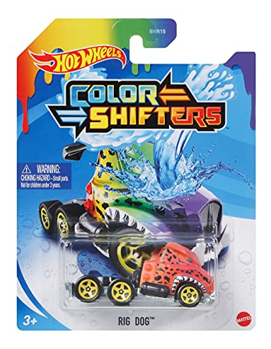 Hot Wheels Vehículos Color Shifters, coches de juguete (modelos surtidos) (Mattel BHR15)