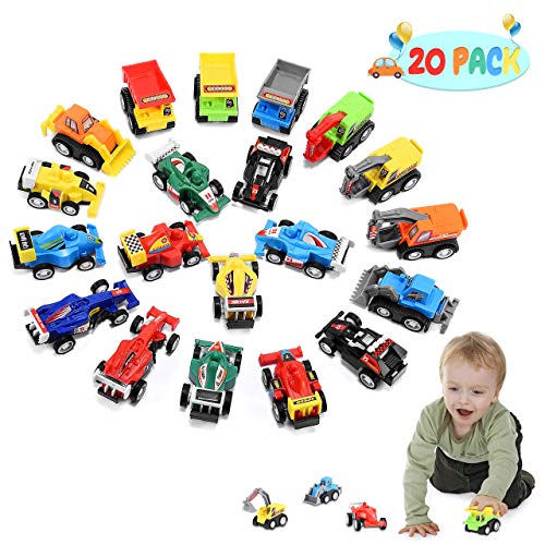 Hotifts Coches Juguete Niño 1 2 3 4 5 6 Años, Coches de Cars Juguete Niña 1-6 Años Coches de Juguetes Regalo Niño 1-6 Años Coches Miniatura Regalo Niña 1-6 Años