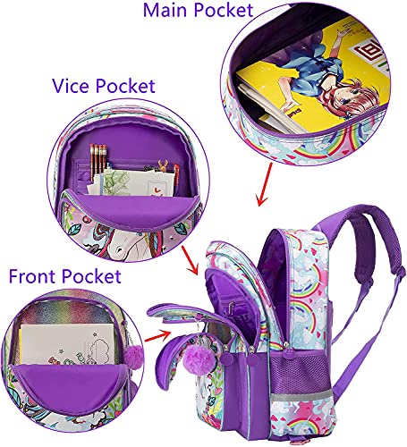 HTgroce Mochila para niños Mochila Escolar para niñas y niños Mochilas para niños Mochila de Viaje Mochila para niños,Mochila Cuerdas Infantil,Lunch Bag,Mochilas, Estuches y Sets Escolares