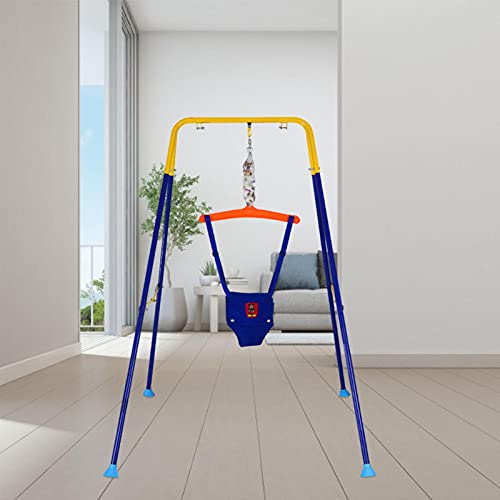 Hudhowks Columpios Interiores Bebe, Saltador De Puerta Bebe, Columpio para Hamaca, Columpio para Bebé, Asiento para Puente De Puerta para Bebé, Hamaca para Puerta De Pie para Niños Pequeños para Bebé