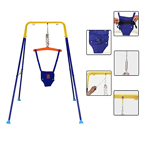 Hudhowks Columpios Interiores Bebe, Saltador De Puerta Bebe, Columpio para Hamaca, Columpio para Bebé, Asiento para Puente De Puerta para Bebé, Hamaca para Puerta De Pie para Niños Pequeños para Bebé