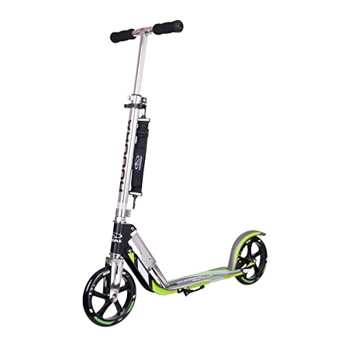 Hudora 14695 Big Wheel GS 205 - Patinete, color negro / verde