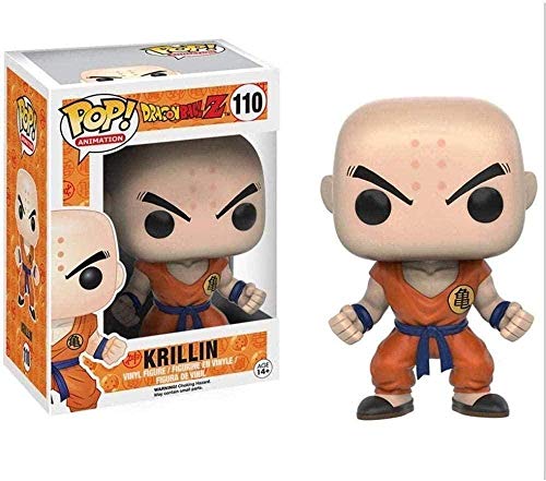 Huhu Baby Pop! Anime: Dragon Ball Z - Figura de Vinilo Coleccionable de Krillin de la Serie Animotion