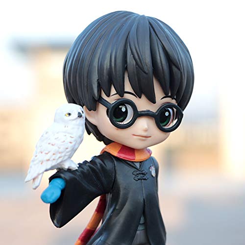 Hyzb Posket Lindo Ojos Grandes Harried Hermione Snape PVC Animado muñecas de colección Potter Figura de acción de Juguete Modelo Q versión (Color : Hermione)