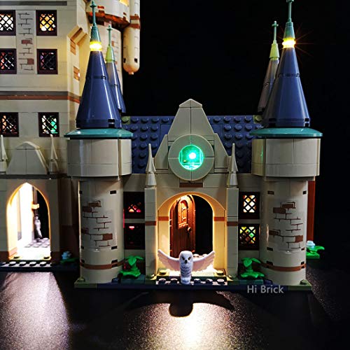 HZYM - Juego de luces LED para la torre de la astronomía LEGO con castillo de Hogwarts, set de iluminación para Lego 75969 Harry Potter (solo luz LED, sin kit Lego)