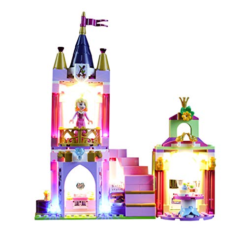 icuanuty Kit de Iluminación LED para Lego 41162, Kit de Luces Compatible con Lego Disney Princess - Celebración Real de Ariel, Aurora y Tiana (No Incluye Modelo Lego)