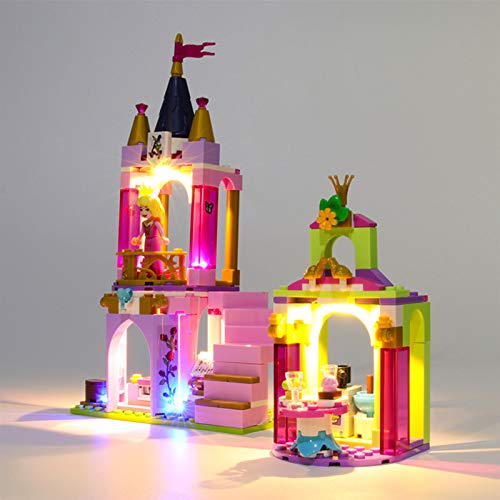 icuanuty Kit de Iluminación LED para Lego 41162, Kit de Luces Compatible con Lego Disney Princess - Celebración Real de Ariel, Aurora y Tiana (No Incluye Modelo Lego)