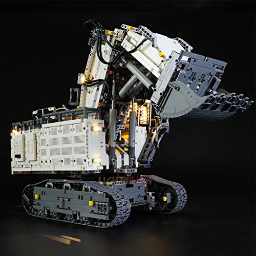 icuanuty Kit de Iluminación LED para Lego 42100, Kit de Luces Compatible con Lego Technic Excavadora Liebherr R 9800 (No Incluye Modelo Lego)