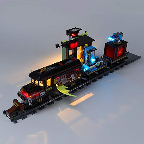 icuanuty Kit de Iluminación LED para Lego 70424, Kit de Luces Compatible con Lego Hidden Side Tren Fantasma Expreso (No Incluye Modelo Lego)