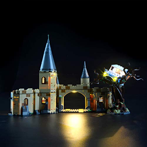 icuanuty Kit de Iluminación LED para Lego 75953, Kit de Luces Compatible con Lego Harry Potter Sauce Boxeador de Hogwarts (No Incluye Modelo Lego)