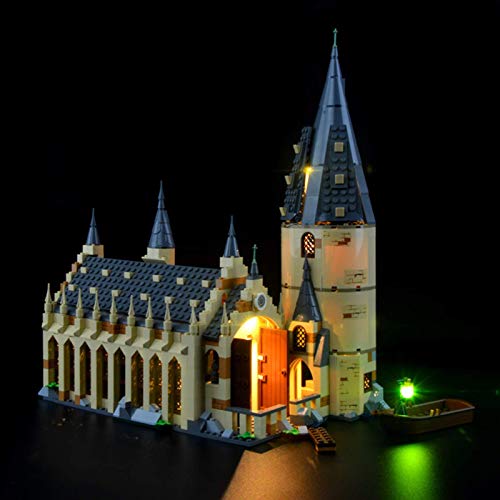 icuanuty Kit de Iluminación LED para Lego 75954, Kit de Luces Compatible con Lego Harry Potter Gran Comedor de Hogwarts (No Incluye Modelo Lego)