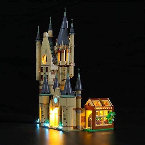 icuanuty Kit de Iluminación LED para Lego 75969, Kit de Luces Compatible con Lego Harry Potter Torre de Astronomía (No Incluye Modelo Lego)