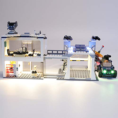 icuanuty Kit de Iluminación LED para Lego 76131, Kit de Luces Compatible con Lego Super Heroes - Batalla en el Complejo de los Vengadores (No Incluye Modelo Lego)