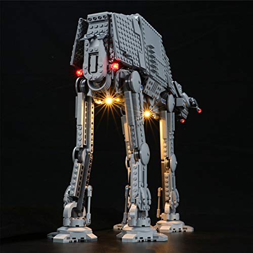 icuanuty Kit De Iluminación LED para Lego Star Wars At-At Walker Compatible con Lego 75288 (No Incluye El Juego Lego)