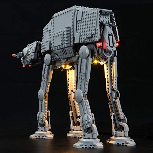 icuanuty Kit De Iluminación LED para Lego Star Wars At-At Walker Compatible con Lego 75288 (No Incluye El Juego Lego)