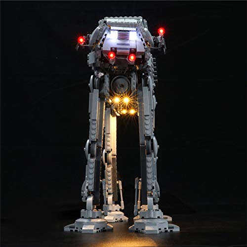 icuanuty Kit De Iluminación LED para Lego Star Wars At-At Walker Compatible con Lego 75288 (No Incluye El Juego Lego)